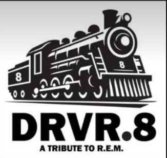 Original black-and-white DRVR.8 train logo.